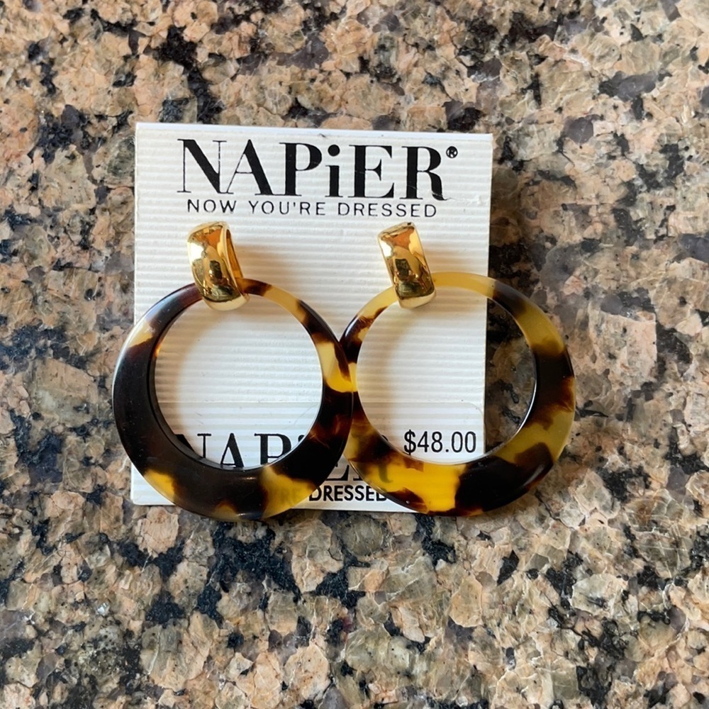 - NWT earrings Napier now you’re dressed